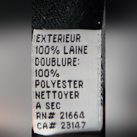 ❤️ WOMEN'S TALBOTS ZIP UP BLAZER / JACKET SIZE 14 - CHARCOAL GRAY - 100% WOOL ❤️ - Picture 12 of 12